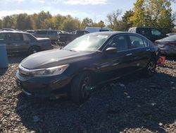 Salvage cars for sale at Chalfont, PA auction: 2016 Honda Accord LX