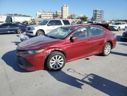 Toyota salvage cars for sale: 2020 Toyota Camry LE