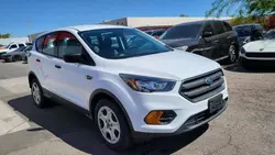 Salvage cars for sale at Phoenix, AZ auction: 2018 Ford Escape S