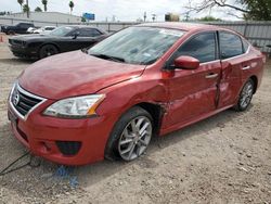 Salvage cars for sale at Mercedes, TX auction: 2014 Nissan Sentra S