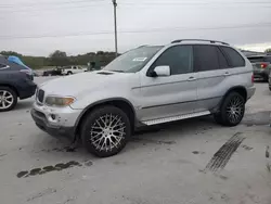 Salvage cars for sale from Copart Lebanon, TN: 2006 BMW X5 3.0I