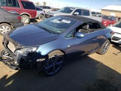 Salvage cars for sale at Brighton, CO auction: 2016 Buick Cascada 1SV