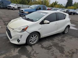 Toyota Prius salvage cars for sale: 2015 Toyota Prius C