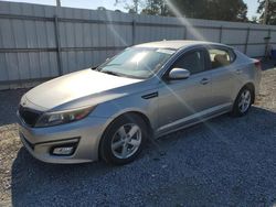 Salvage cars for sale at Gastonia, NC auction: 2015 KIA Optima LX