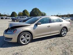 Salvage cars for sale at Mocksville, NC auction: 2015 Volkswagen Passat SE