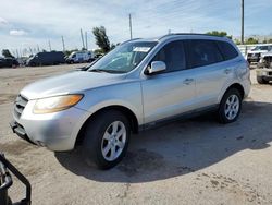 Hyundai salvage cars for sale: 2008 Hyundai Santa FE SE