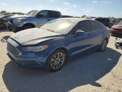 Salvage cars for sale at San Antonio, TX auction: 2017 Ford Fusion SE Hybrid