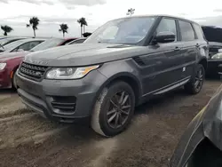 Carros dañados por inundaciones a la venta en subasta: 2017 Land Rover Range Rover Sport SE