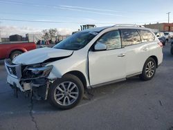 Salvage cars for sale at Anthony, TX auction: 2015 Nissan Pathfinder S