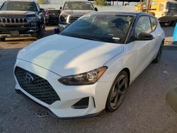 Hyundai salvage cars for sale: 2019 Hyundai Veloster Turbo