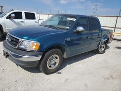 Salvage cars for sale at Haslet, TX auction: 2001 Ford F150 Supercrew