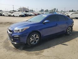 Salvage cars for sale from Copart Los Angeles, CA: 2019 KIA Forte FE