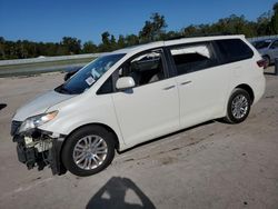 Toyota salvage cars for sale: 2017 Toyota Sienna XLE