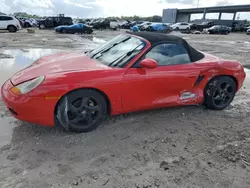 Salvage cars for sale from Copart West Palm Beach, FL: 2000 Porsche Boxster