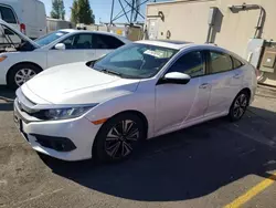 Salvage cars for sale at Hayward, CA auction: 2018 Honda Civic EXL