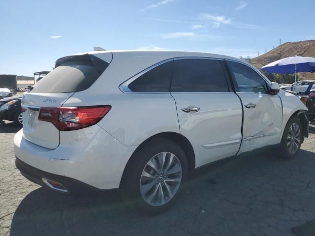 2016 Acura MDX Technology