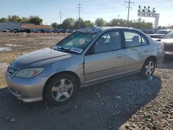 Salvage cars for sale from Copart Columbus, OH: 2004 Honda Civic EX