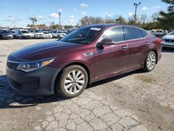 KIA Vehiculos salvage en venta: 2017 KIA Optima EX