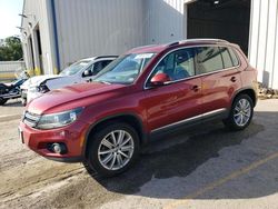 Salvage cars for sale at Rogersville, MO auction: 2012 Volkswagen Tiguan S