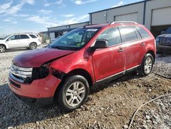 Salvage cars for sale at Wayland, MI auction: 2007 Ford Edge SE