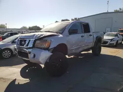 Nissan salvage cars for sale: 2012 Nissan Titan S