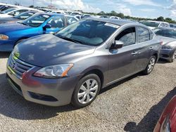 Nissan salvage cars for sale: 2015 Nissan Sentra S