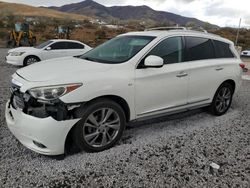 Salvage cars for sale at Reno, NV auction: 2014 Infiniti QX60