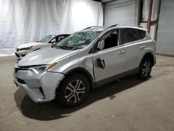 Salvage cars for sale at Brookhaven, NY auction: 2017 Toyota Rav4 LE