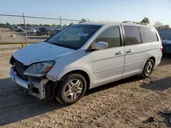 Salvage cars for sale at Houston, TX auction: 2007 Honda Odyssey EX