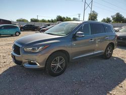 Salvage cars for sale at Oklahoma City, OK auction: 2020 Infiniti QX60 Luxe