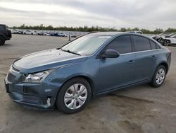 Salvage cars for sale at Fresno, CA auction: 2012 Chevrolet Cruze LS