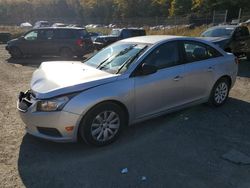 Salvage cars for sale at auction: 2011 Chevrolet Cruze LS