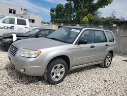 2007 Subaru Forester 2.5X en venta en Opa Locka, FL