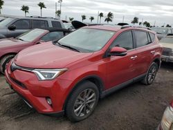 Flood-damaged cars for sale at auction: 2017 Toyota Rav4 Limited