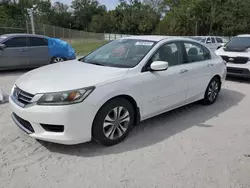 Salvage cars for sale from Copart Fort Pierce, FL: 2015 Honda Accord LX