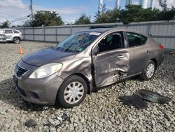 Salvage cars for sale at Windsor, NJ auction: 2012 Nissan Versa S