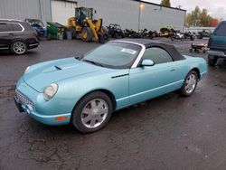 Salvage cars for sale from Copart Portland, OR: 2002 Ford Thunderbird