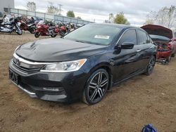 Vehiculos salvage en venta de Copart Elgin, IL: 2017 Honda Accord Sport Special Edition