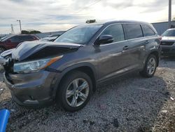 Toyota salvage cars for sale: 2015 Toyota Highlander Limited