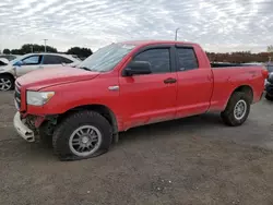 Salvage trucks for sale at East Granby, CT auction: 2013 Toyota Tundra Double Cab SR5