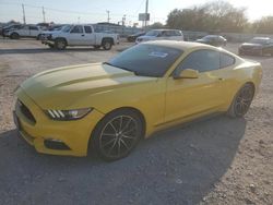 Salvage cars for sale at Oklahoma City, OK auction: 2015 Ford Mustang