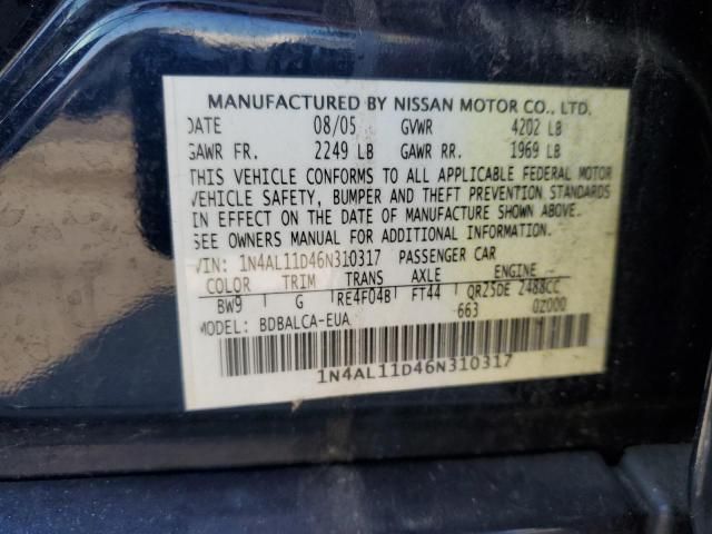 2006 Nissan Altima S