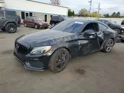 Mercedes-Benz Vehiculos salvage en venta: 2017 Mercedes-Benz C300