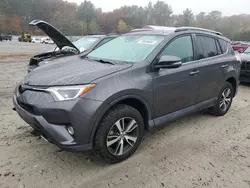 Salvage cars for sale at Mendon, MA auction: 2018 Toyota Rav4 Adventure