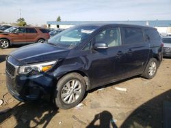 KIA Vehiculos salvage en venta: 2017 KIA Sedona LX