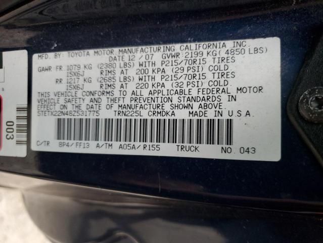 2008 Toyota Tacoma Access Cab