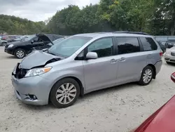 Salvage cars for sale at auction: 2015 Toyota Sienna XLE