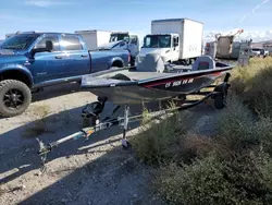 Salvage boats for sale at Martinez, CA auction: 2016 Tracker Boat