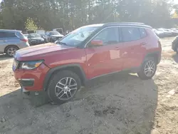 Jeep Compass Latitude salvage cars for sale: 2018 Jeep Compass Latitude