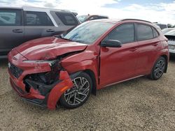 Flood-damaged cars for sale at auction: 2022 Hyundai Kona N Line